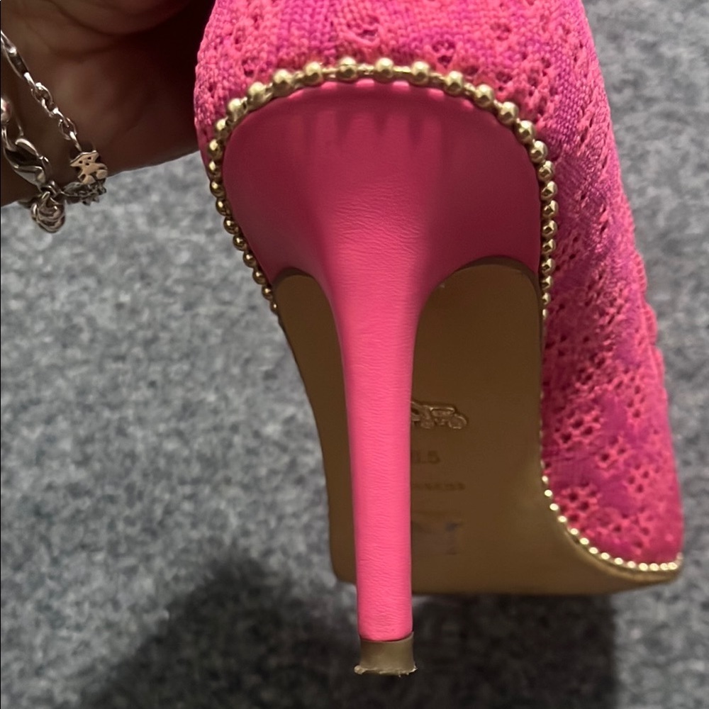 Coach Pink Waverly Pump - Picture 10 of 11